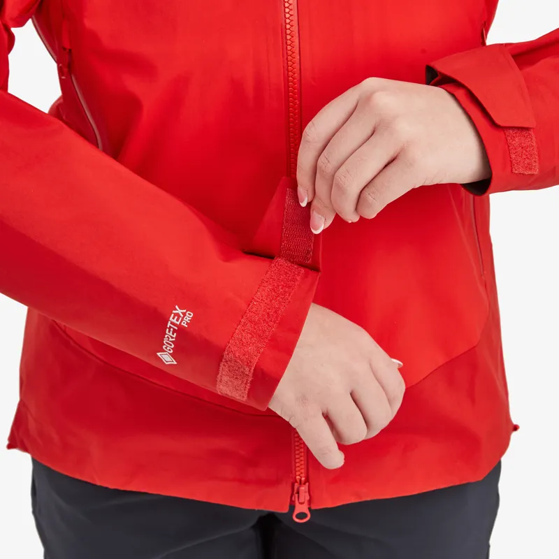 Montane Womens Phase XPD Jacket Adrenaline Red-11